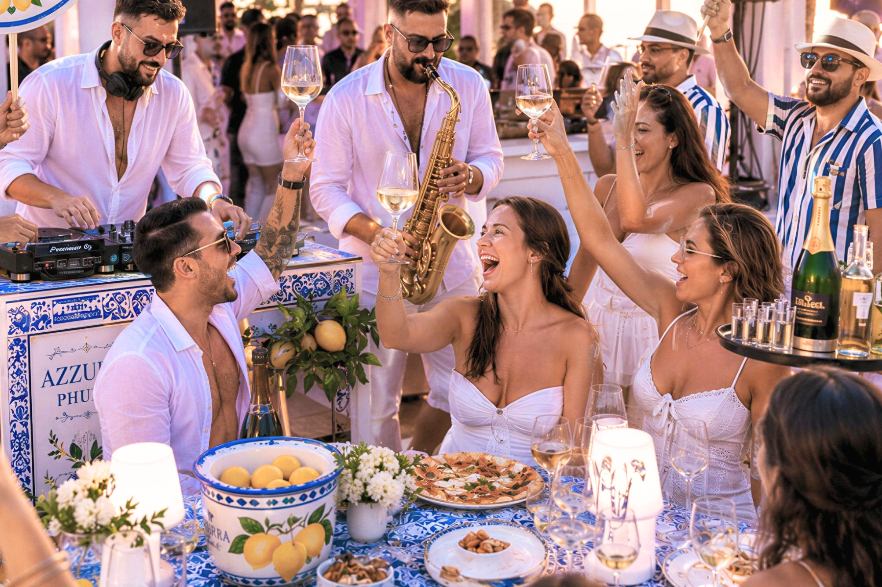 Azzurra Saturday italian feast